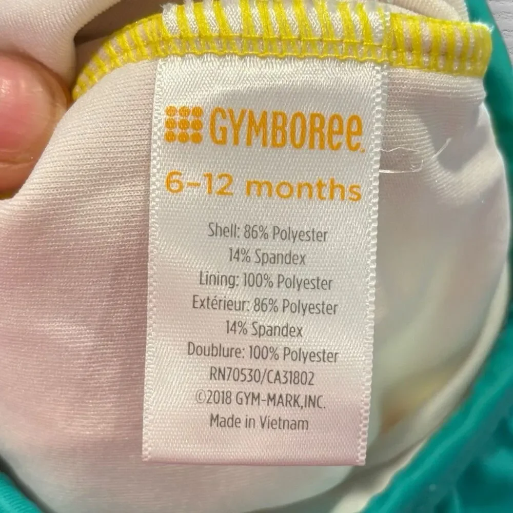 Gymboree Pineapple One Piece Swimsuit 6-12 M